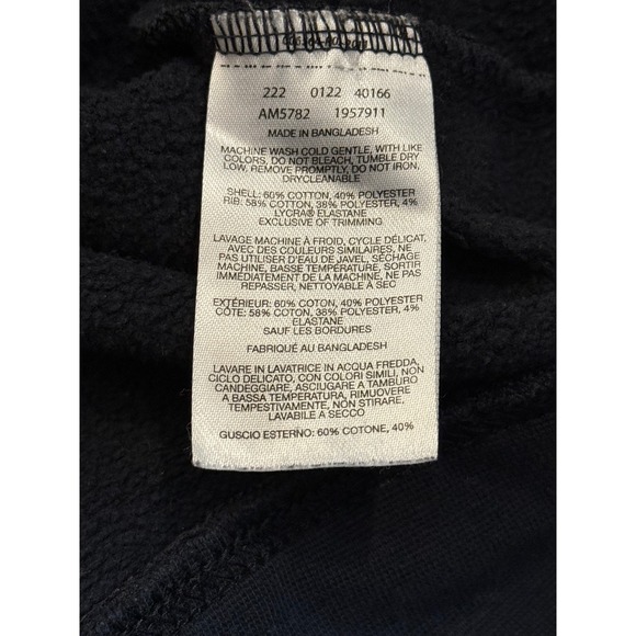 Columbia Sportswear Black Logo Hoodie Sweatshirt Men's XXL - Picture 6 of 8